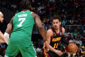 trae young hawks celtics