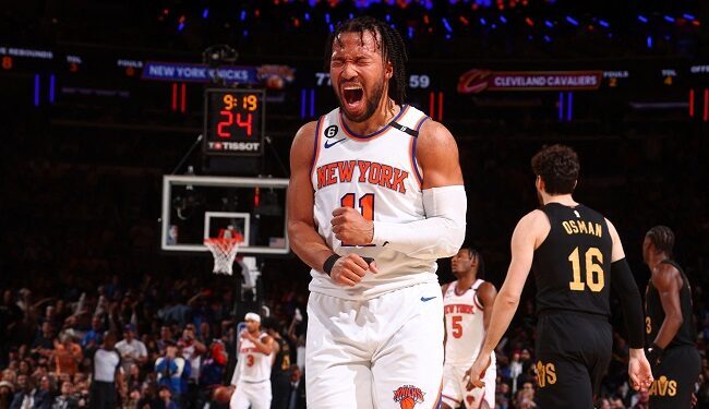 knicks jalen brunson cavaliers