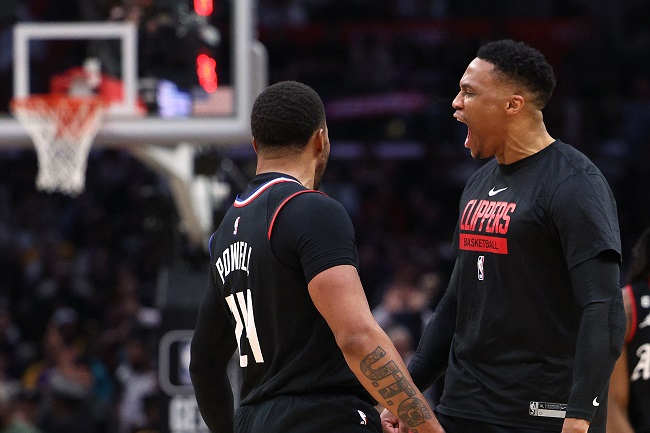 clippers derrota blazers playoffs