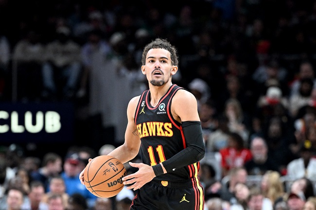 Trae Young playoffs Lakers