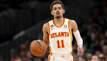 Trae Young Hawks Celtics