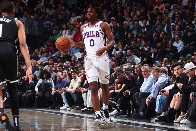 Tyrese Maxey 76ers Nets