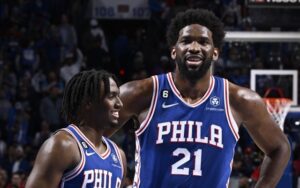 Tyrese Maxey Joel Embiid