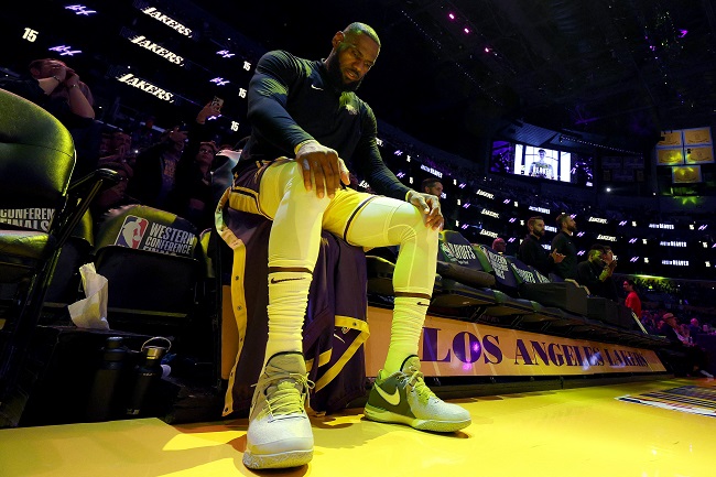 lakers lebron james aposentadoria