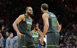 Karl Anthony-Towns rudy gobert