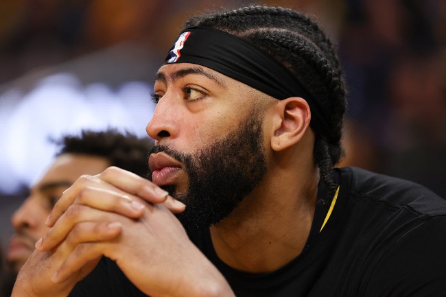 anthony davis derrota lakers