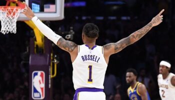 dangelo russell lakers timberwolves