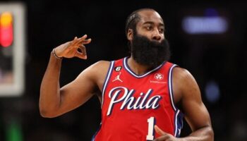 James Harden Celtics 76ers