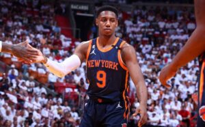 RJ Barrett Knicks playoffs