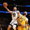 lakers warriors derrota playoffs