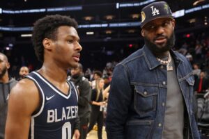 LeBron James Bronny Cavs
