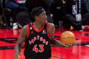 Pascal Siakam times troca