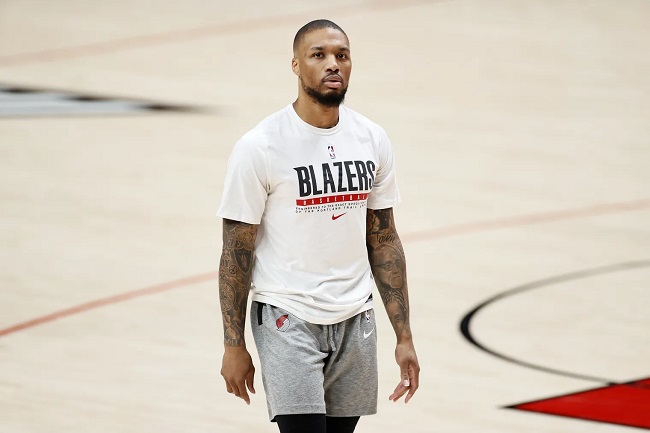 blazers damian lillard troca