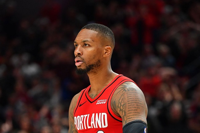 Damian Lillard Blazers troca