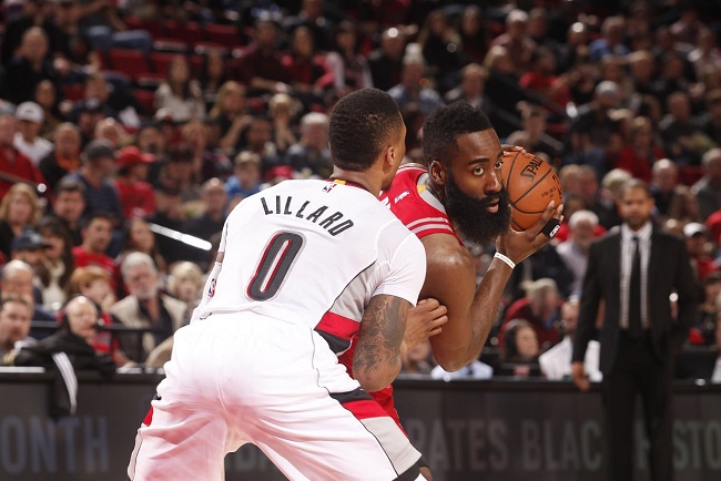 James Harden Damian Lillard