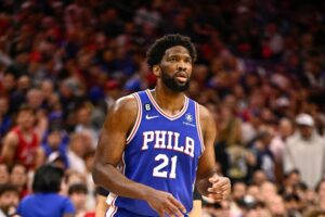 Joel Embiid GIlbert Arenas