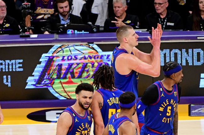 jogadores Nuggets Lakers playoffs