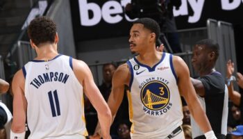 klay thompson jordan poole