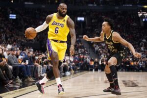 Camisa Lakers Raptors NBA