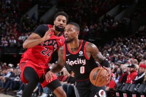 Damian Lillard troca Raptors