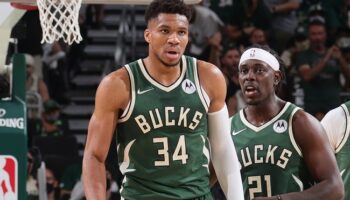 Giannis Antetokounmpo Jrue Holiday