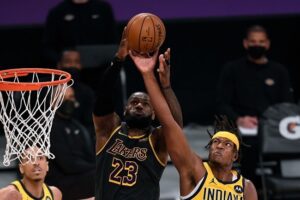 Myles Turner LeBron James