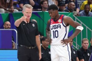 anthony edwards steve kerr