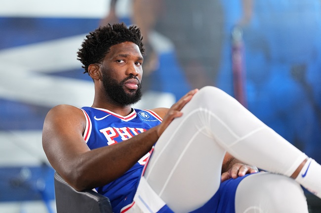 76ers joel embiid time