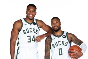 Damian Lillard Giannis Antetokounmpo