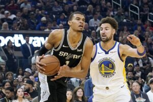 Victor Wembanyama spurs warriors