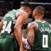 Damian Lillard Giannis Antetokounmpo