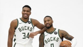 Damian Lillard Giannis Antetokounmpo