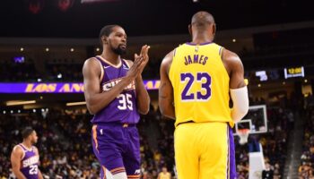 LeBron Durant Lakers Suns