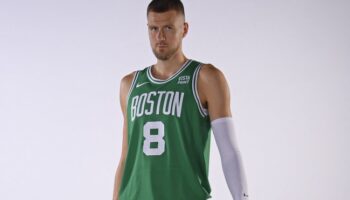 Boston Celtics Kristaps Porzingis