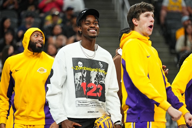 Jarred Vanderbilt lesão Lakers