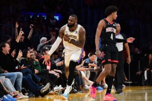 LeBron James Lakers Rockets