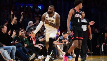 LeBron James Lakers Rockets