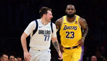 lakers mavericks doncic irving