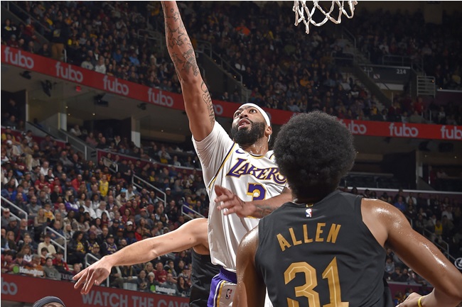 anthony davis cavaliers lakers