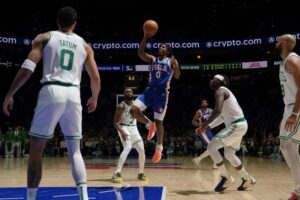 NBA onde assistir Celtics 76ers
