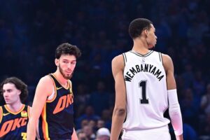 NBA calouros Holmgren Wembanyama