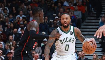 Lillard Antetokounmpo Bucks Raptors