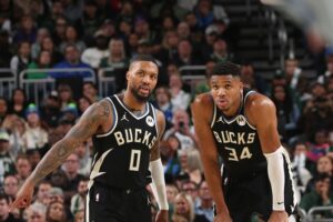 Damian Lillard Antetokounmpo Blazers