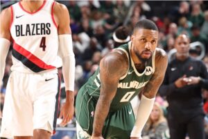 damian lillard vitória blazers