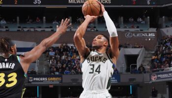 Giannis Antetokounmpo Pacers Bucks