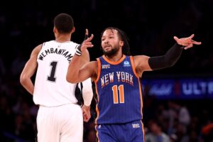 Victor Wembanyama Spurs Knicks