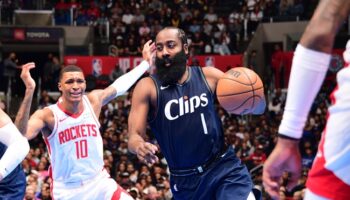 James Harden Clippers Rockets