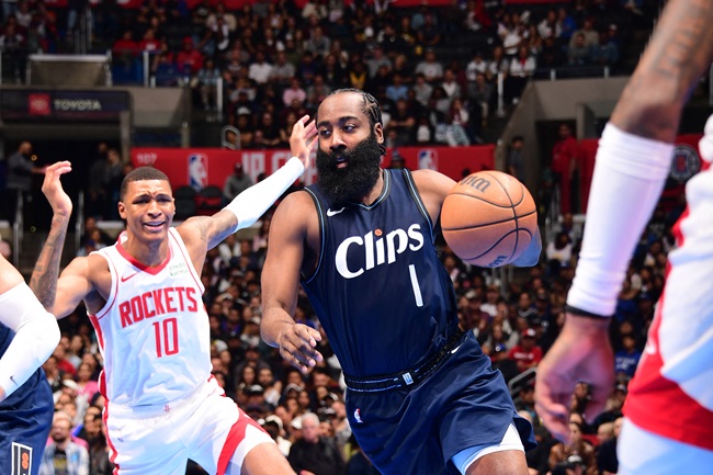 James Harden Clippers Rockets