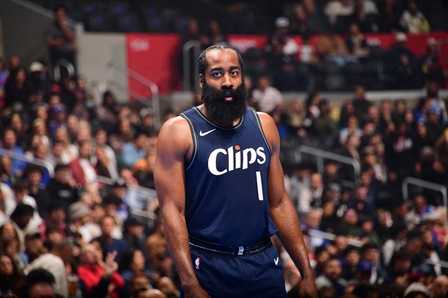 James Harden Clippers jogo