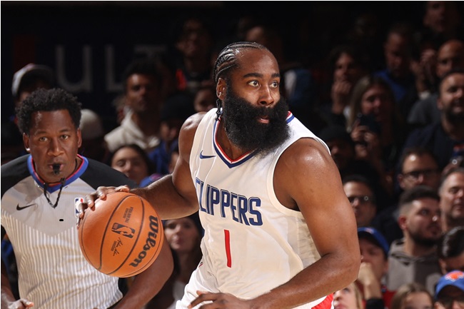 james harden estreia clippers